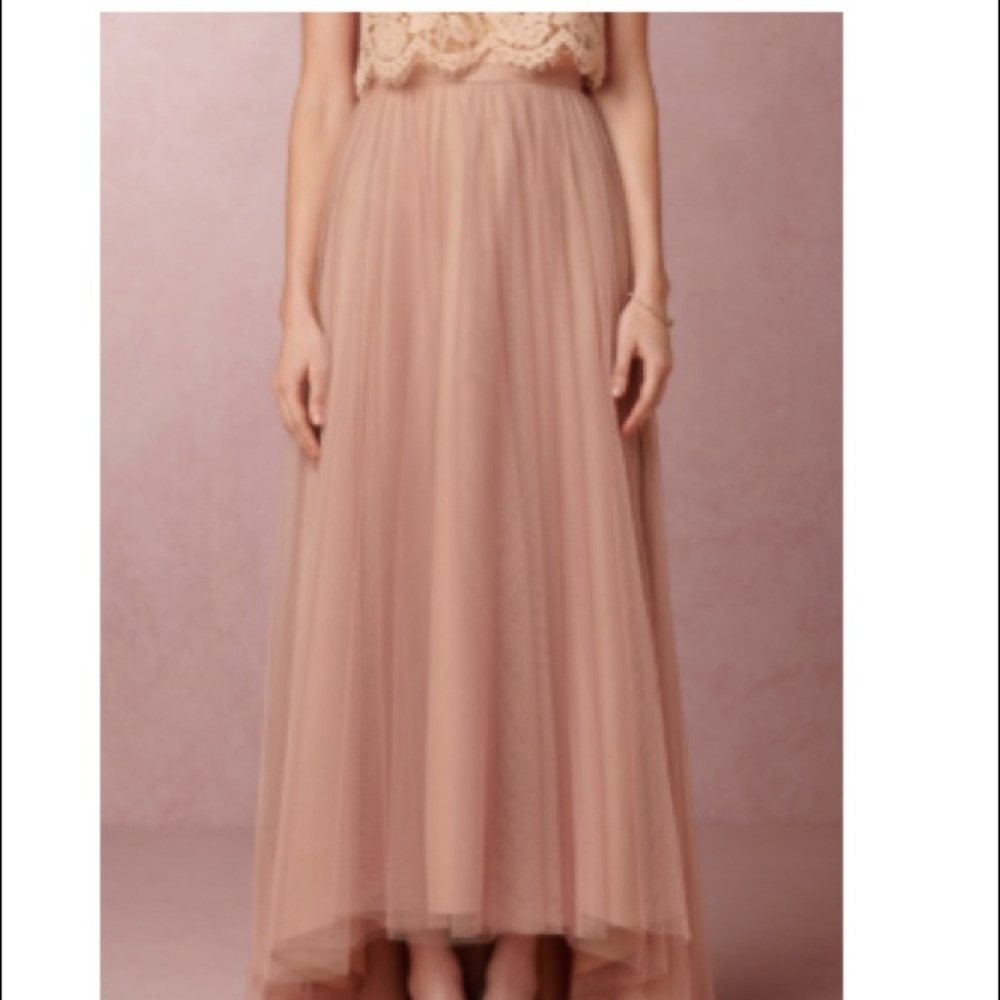 Monique Lhuillier for BHLDN Bridesmaid skirt